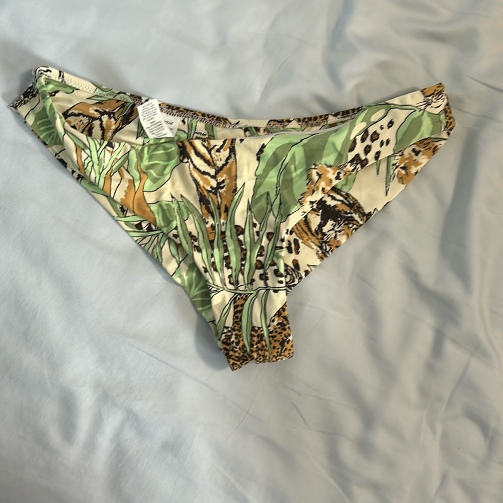 Tiger print bikini bottom